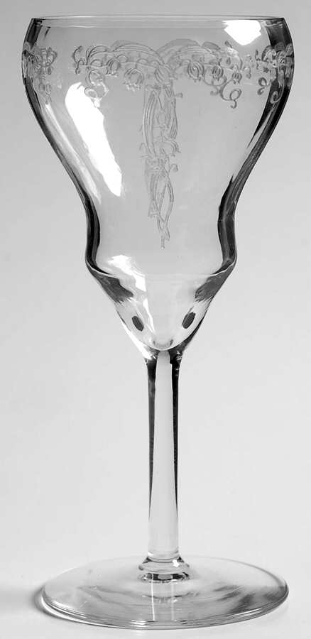 Lily of The Valley (Stem #879) Claret Wine by Fostoria-1
