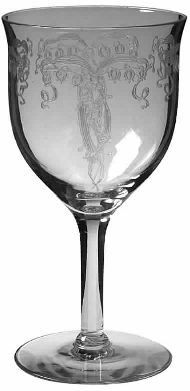 Lily of the Valley (Stem #858, Non Optic) Water Goblet by Fostoria-1