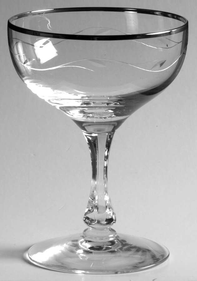 Love Song Champagne/Tall Sherbet by Fostoria-1