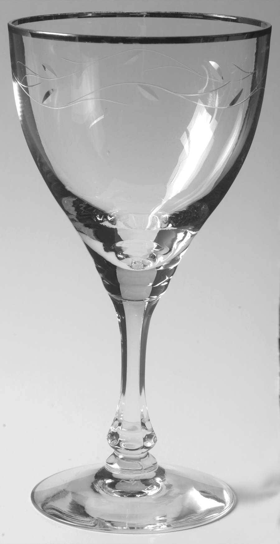 Love Song Water Goblet by Fostoria-1