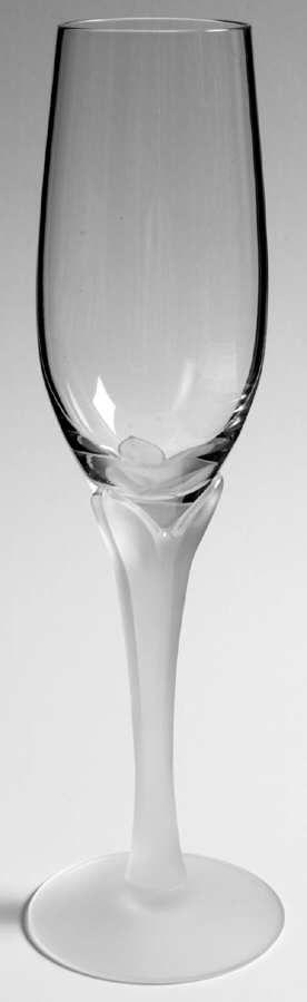 Lotus Crystal Mist (Stem 6144) Fluted Champagne by Fostoria-1