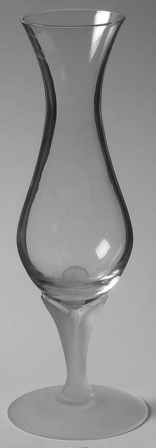Lotus Crystal Mist (Stem 6144) Bud Vase by Fostoria-1