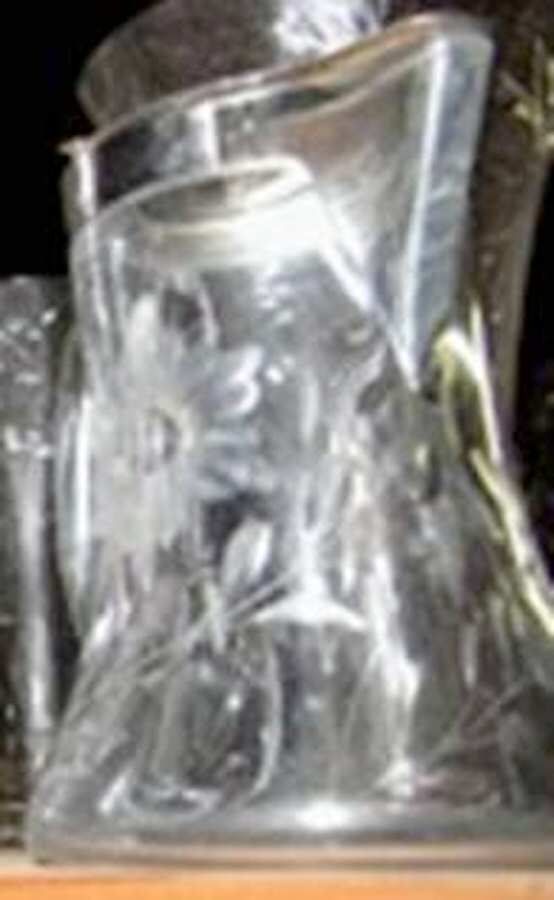 Louisa Syrup/Sugar Shaker & Metal Lid by Fostoria-1