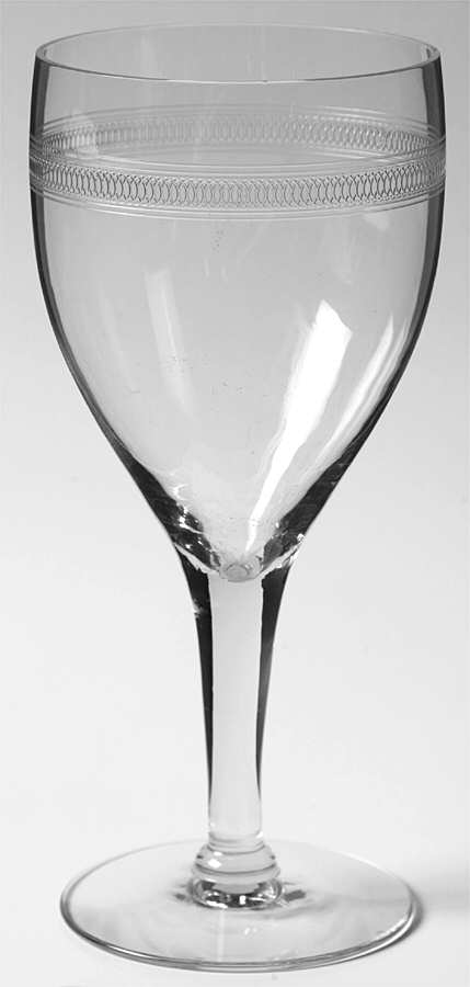 Lunar Water Goblet by Fostoria-1