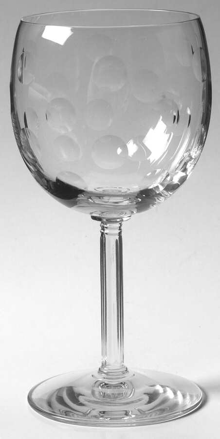 Mardi Gras Water Goblet by Fostoria-1