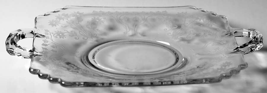 Manor Clear Lemon Plate by Fostoria-1