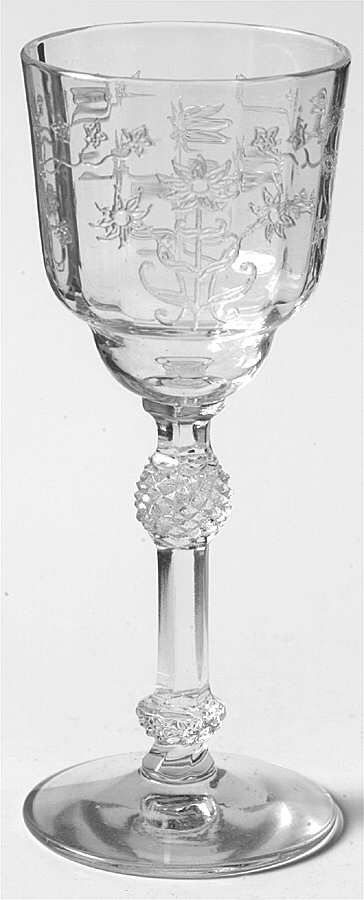 Manor Clear Cordial Glass by Fostoria-1