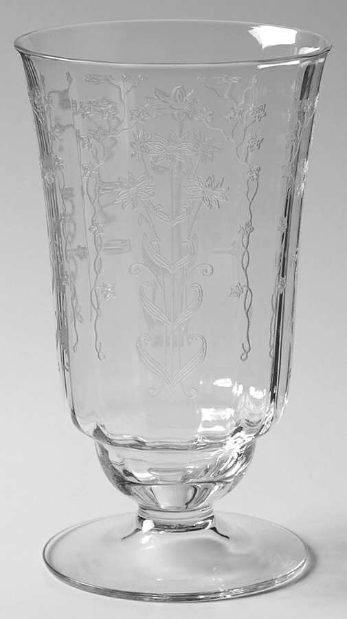 Manor Clear Footed Tumbler by Fostoria-1