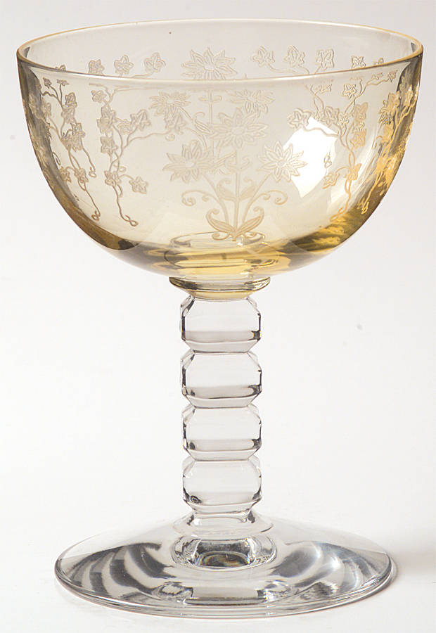 Manor Topaz Champagne/Tall Sherbet by Fostoria-1