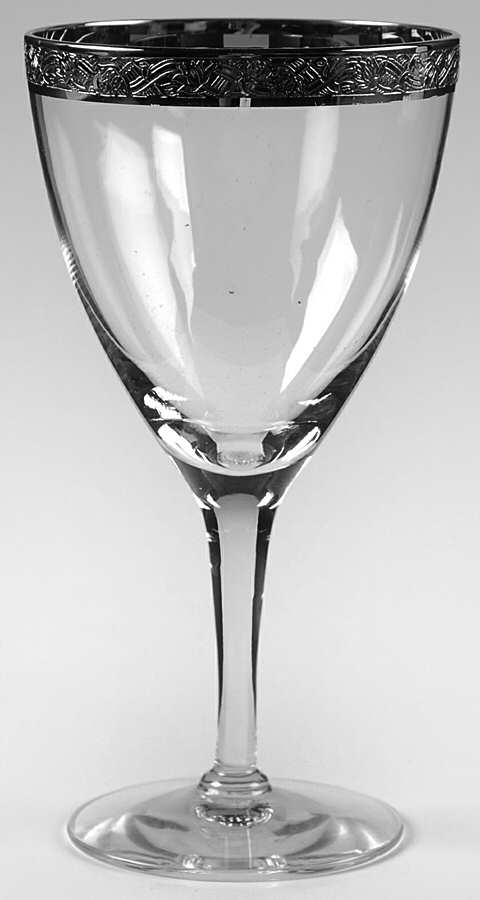 Mantilla Clear Water Goblet by Fostoria-1