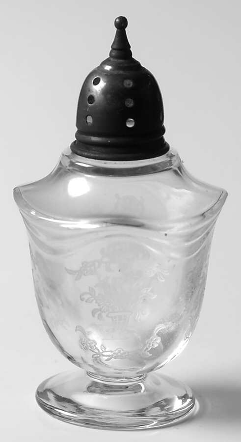 Mayflower Mini Shaker with Metal Lid by Fostoria-1