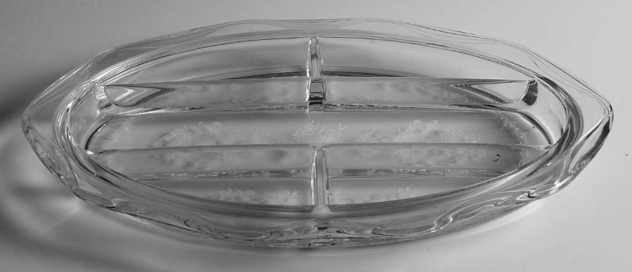 Mayflower 13" Oval 5 Part Oval Relish by Fostoria-1