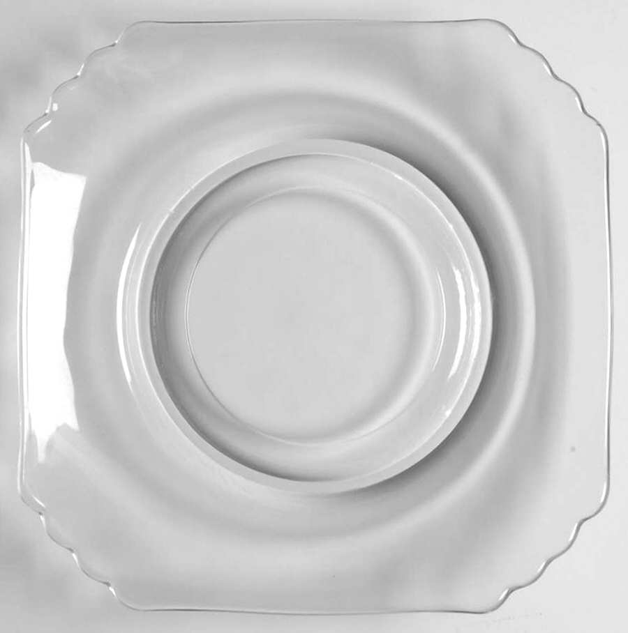 Mayfair Clear Saucer Only by Fostoria-1