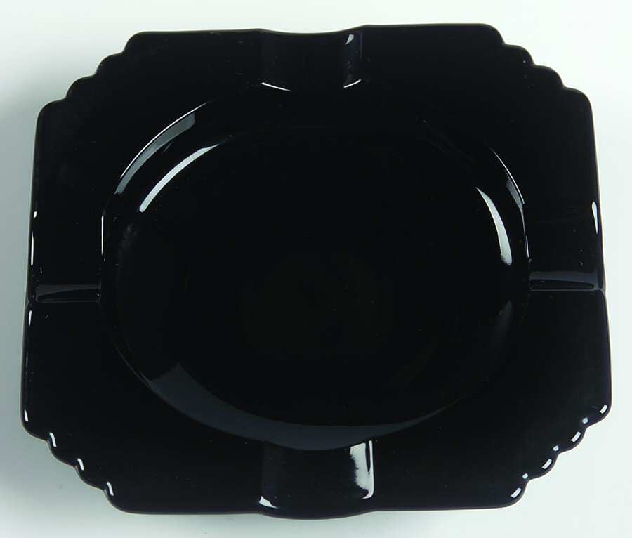 Mayfair Ebony Ashtray by Fostoria-1