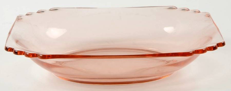 Mayfair Pink Rim Soup Bowl by Fostoria-1