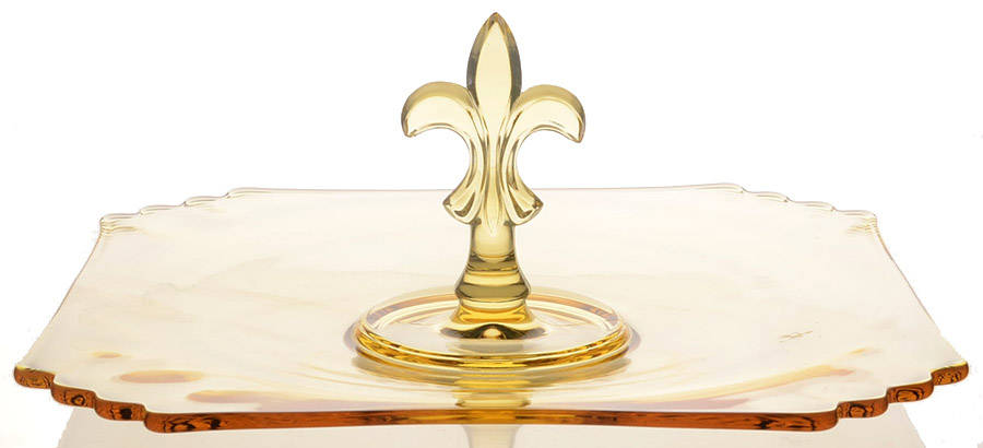 Mayfair Topaz Condiment Tray by Fostoria-1