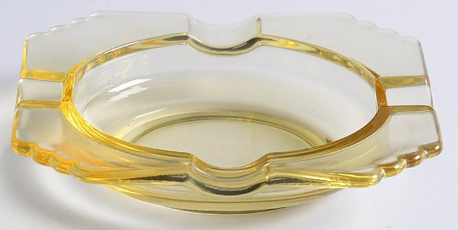 Mayfair Topaz Ashtray by Fostoria-1
