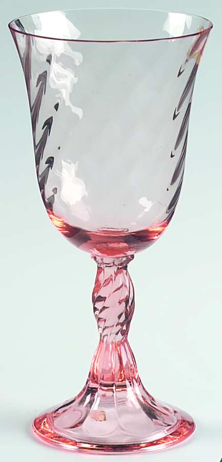 Maypole Peach Wine Glass by Fostoria-1