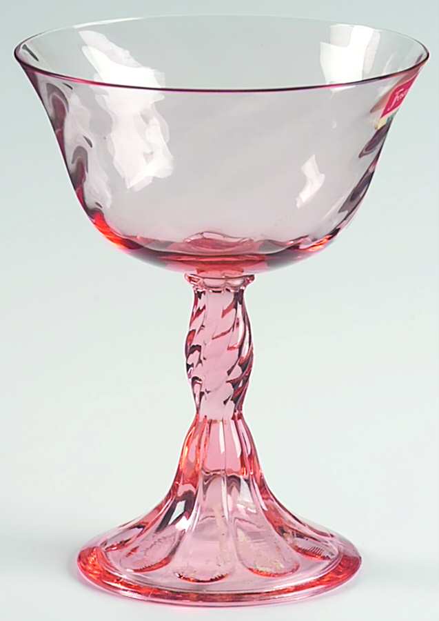 Maypole Peach Champagne/Tall Sherbet by Fostoria-1