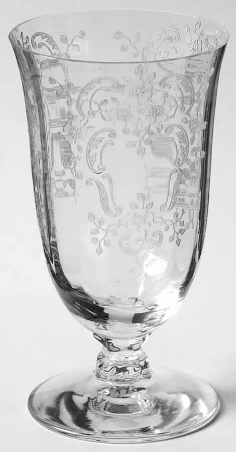 Meadow Rose Clear Juice Glass by Fostoria-1