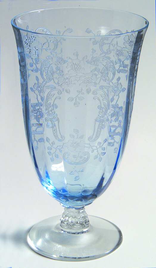 Meadow Rose Blue Iced Tea by Fostoria-1