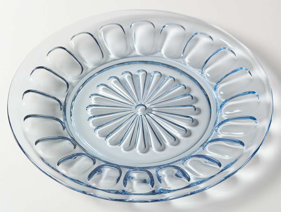 Mesa Blue Luncheon Plate by Fostoria-1