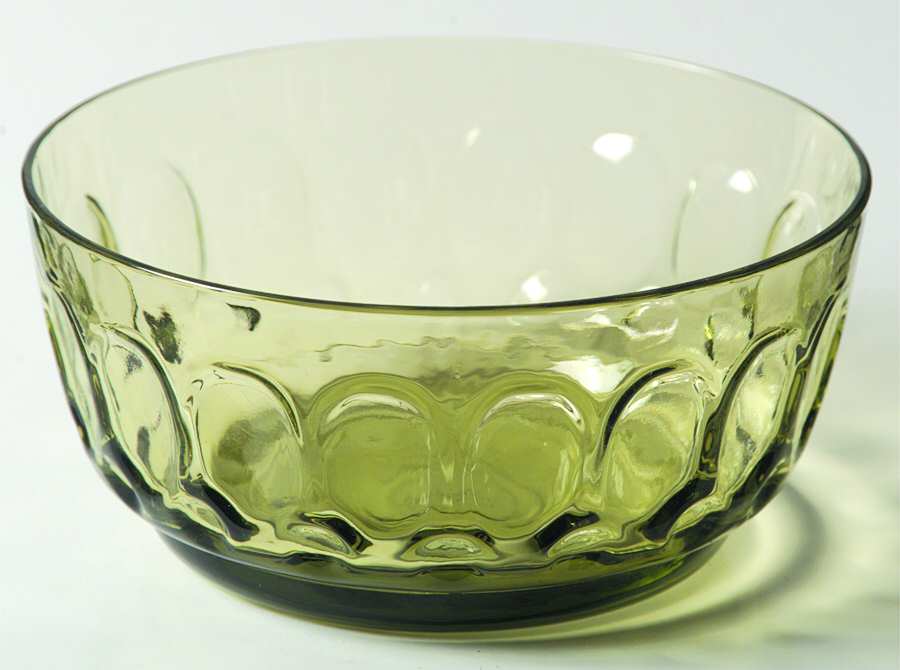 Mesa Olive Green Small Fruit Dessert Bowl by Fostoria-1