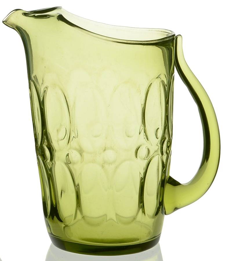 Mesa Olive Green 64 Oz Pitcher by Fostoria-1