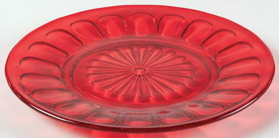 Mesa Red Luncheon Plate by Fostoria-1