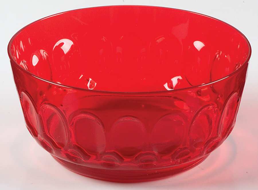 Mesa Red Small Fruit Dessert Bowl by Fostoria-1