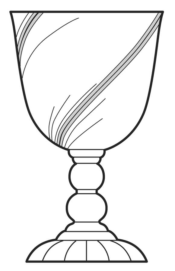 Meteor Water Goblet by Fostoria-1
