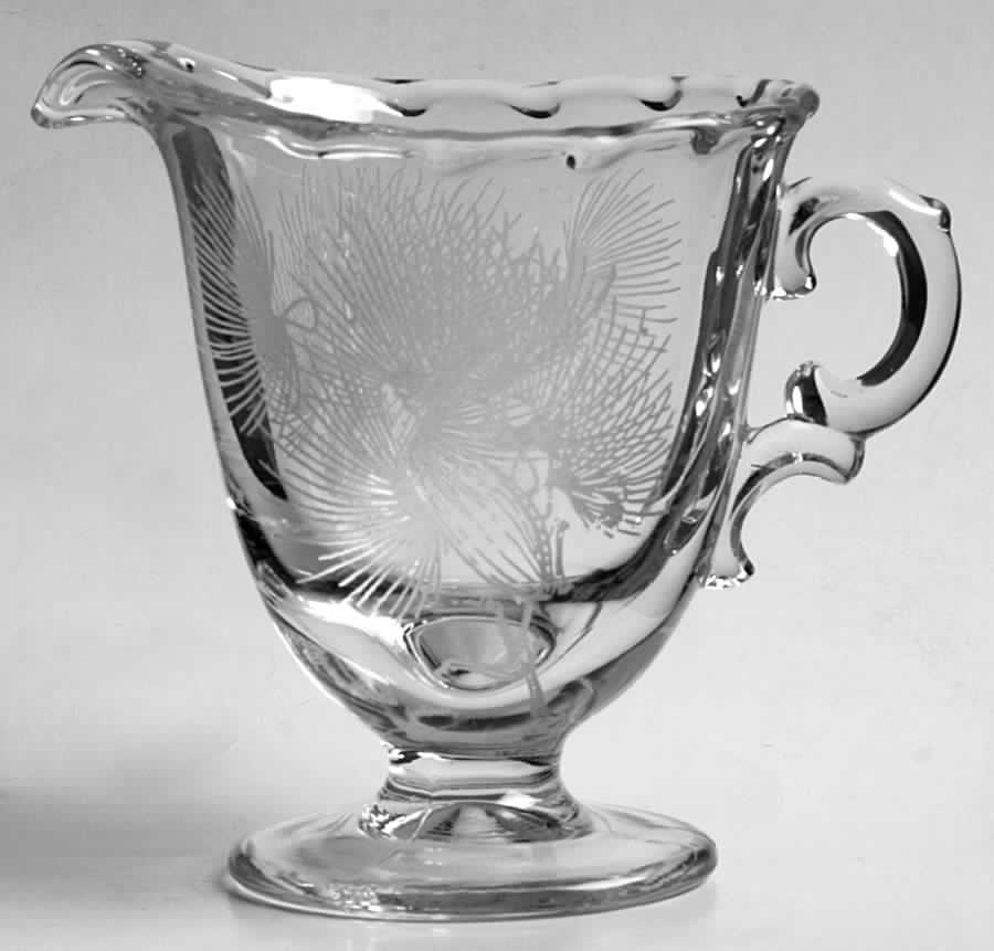 Milkweed (Stem #2630, Etch #7) Creamer by Fostoria-1