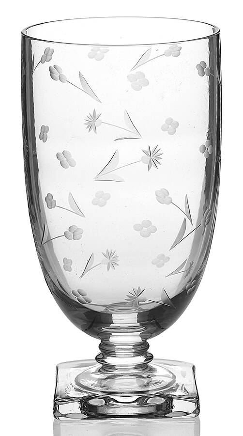 Millefleur Footed Tumbler by Fostoria-1