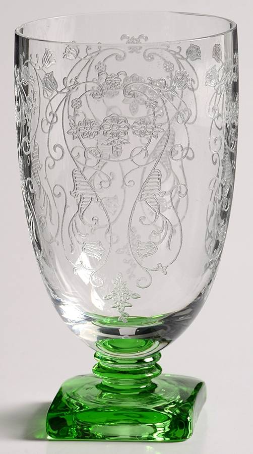 Minuet Green (Stem 4020) Juice Glass by Fostoria-1