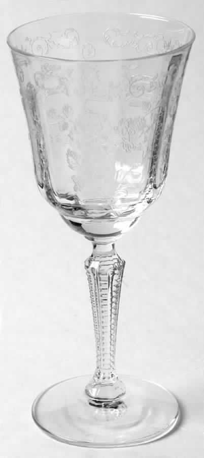 Midnight Rose Claret Wine by Fostoria-1