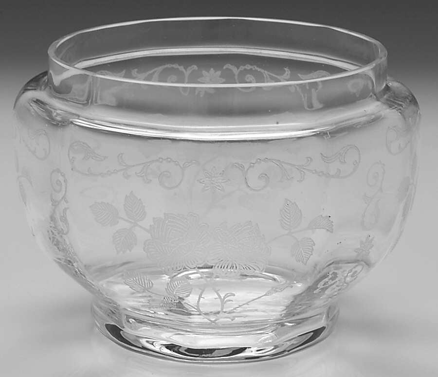 Midnight Rose Candy Jar No Lid by Fostoria-1