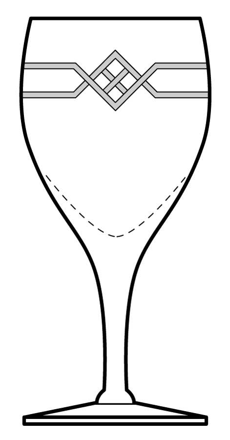 Mission Water Goblet by Fostoria-1