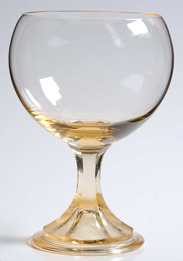 Misty Yellow Magnum Wine by Fostoria-1
