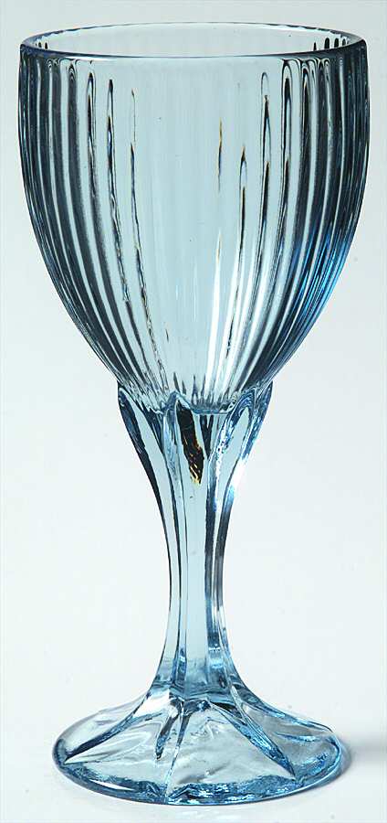 Monet Light Blue Wine Glass by Fostoria-1