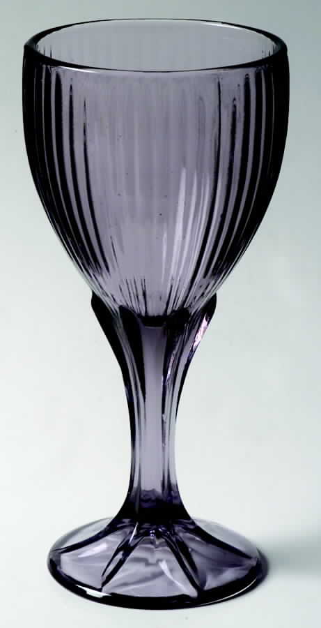 Monet Purple Water Goblet by Fostoria-1