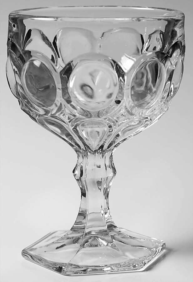 Moonstone Clear Champagne/Tall Sherbet by Fostoria-1