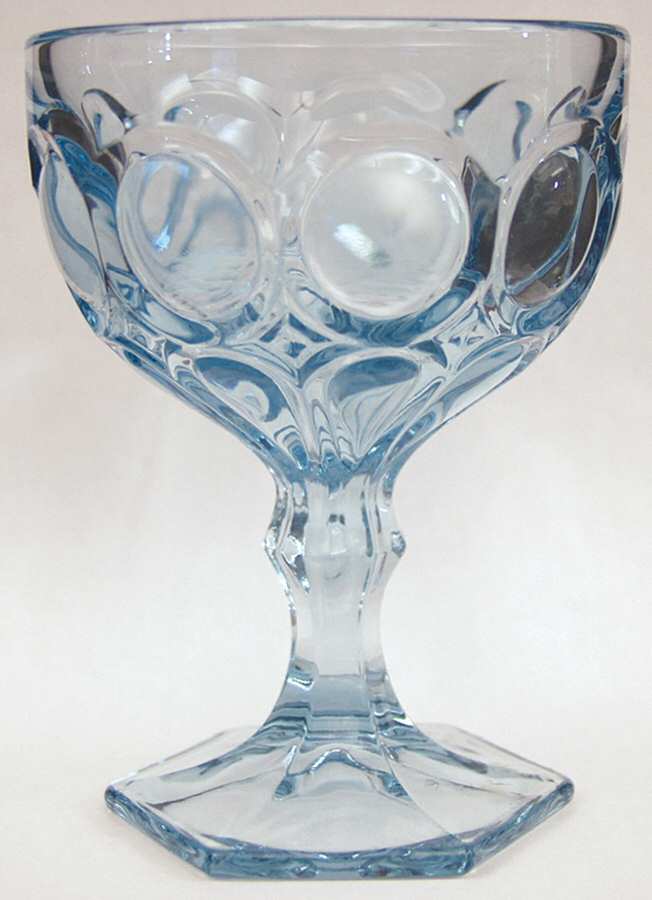 Moonstone Light Blue Champagne/Tall Sherbet by Fostoria-1