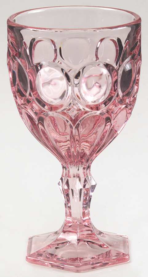 Moonstone Pink Wine Glass by Fostoria-1