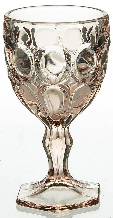 Moonstone Peach Wine Glass by Fostoria-1