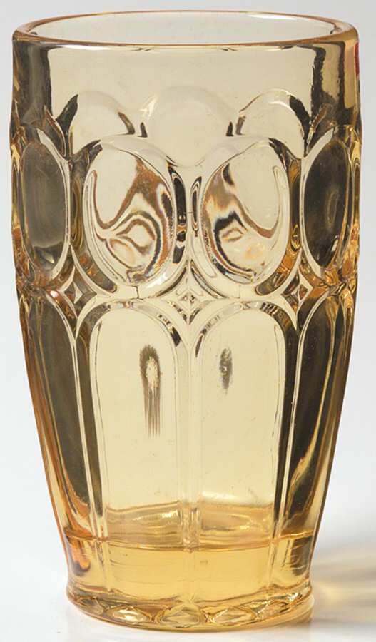 Moonstone Yellow Highball Glass by Fostoria-1