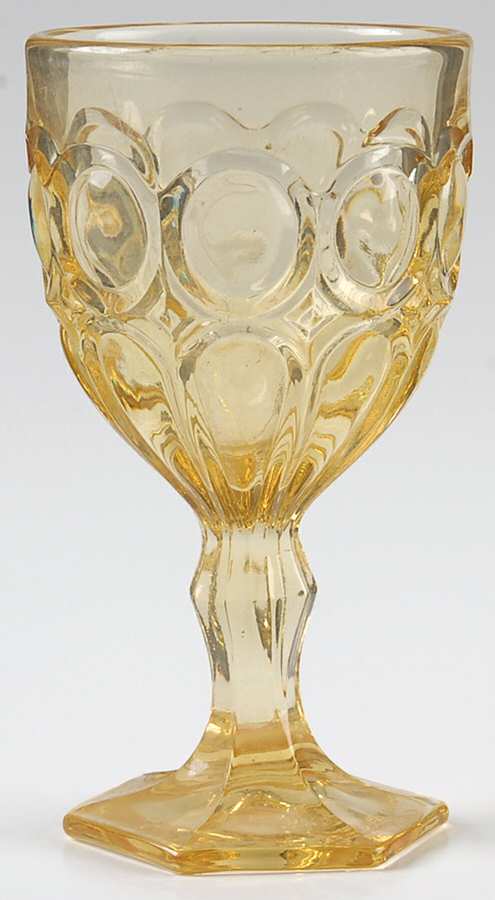 Moonstone Yellow Wine Glass by Fostoria-1