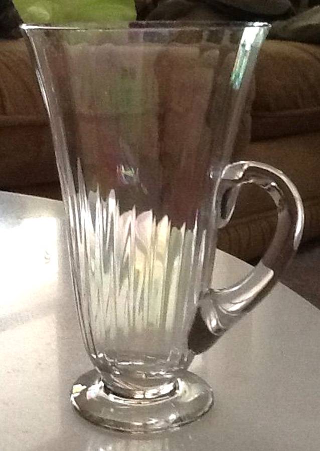 Mother of Pearl (Stem 766) Handled Footed Ice Tea by Fostoria-1