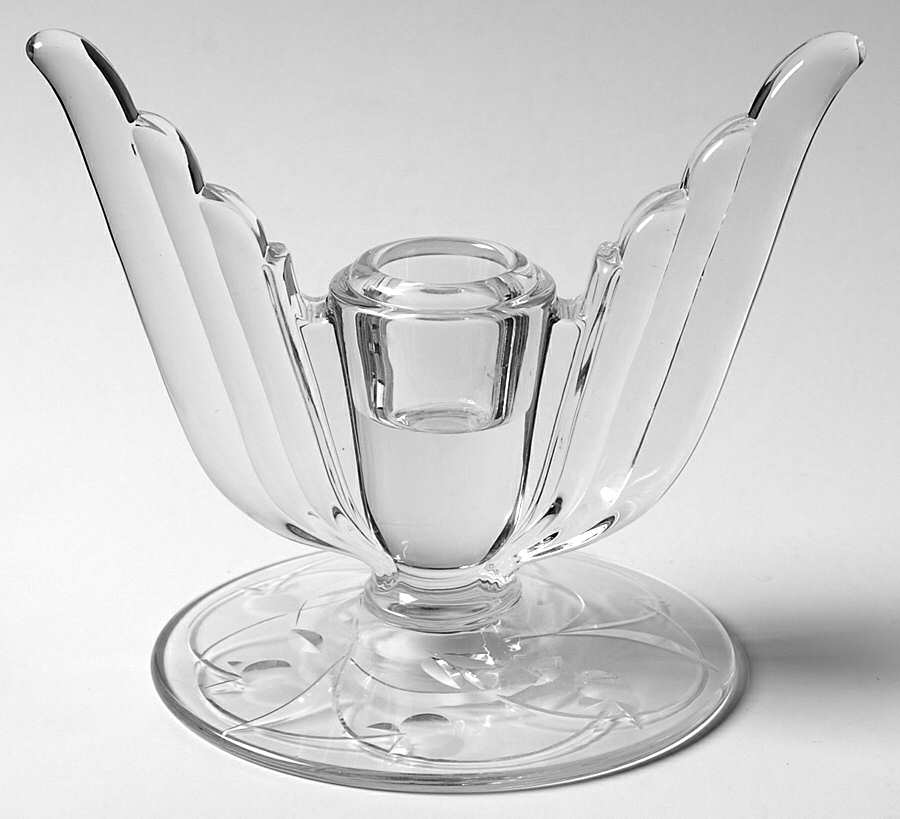 Mulberry Candleholder by Fostoria-1