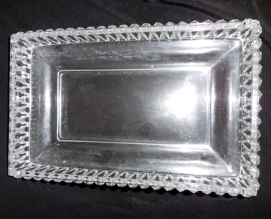Myriad Rectangular Bowl by Fostoria-1
