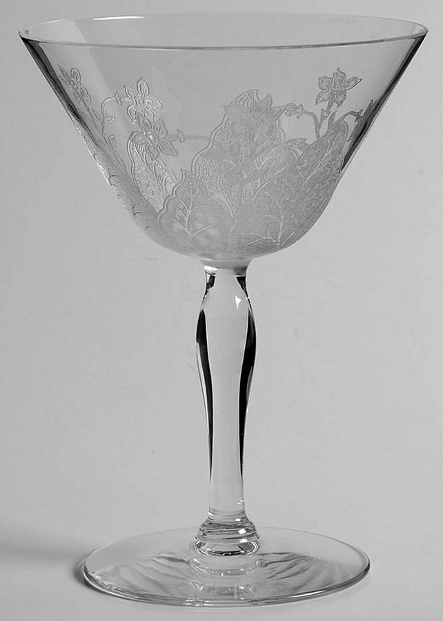 Mystic Clear (Stem 660) Champagne/Tall Sherbet by Fostoria-1